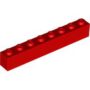 BRICK 1X8 (300821) used
