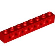 TECHNIC BRICK 1X8 (370221) used