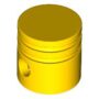 PLASTIC MOTOR, PISTON (4112203) used