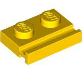 PLATE 1X2 WITH SLIDE (4141630) used