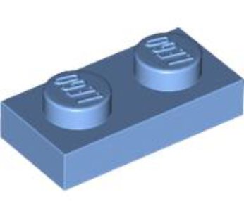 PLATE 1X2 (4179825) used