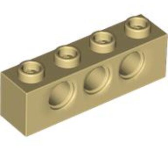 TECHNIC BRICK 1X4, Ø4,9 (4234365) used
