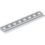 PLATE 1X8 WITH RAIL (4501853) used