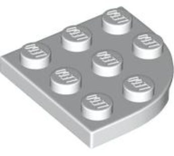 PLATE 3X3, 1/4 CIRCLE (4550745) used