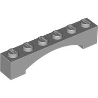 BRICK 1X6 W/INSIDE BOW (4618874) used