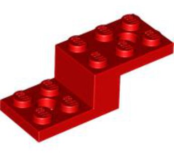 STONE 1X2X1 1/3 W. 2 PLATES 2X2 (6029952) used