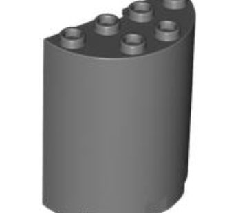 WALL ELEMENT, ROUND 2X4X4 (6106025) used