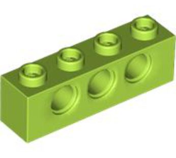 TECHNIC BRICK 1X4, Ø4,9 (6132373) used
