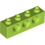 TECHNIC BRICK 1X4, Ø4,9 (6132373) used