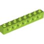TECHNIC BRICK 1X8 (6132375) used