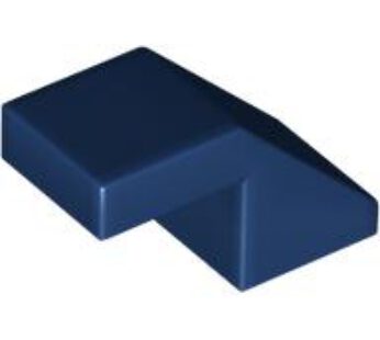 ROOF TILE 1X2, DEG. 45, W/O KNOBS (6166857) used