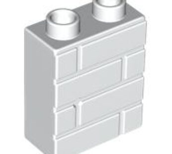 WALL W/ BRICK 1X2X2 (6167545) used
