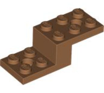 STONE 1X2X1 1/3 W. 2 PLATES 2X2 (6175943) used