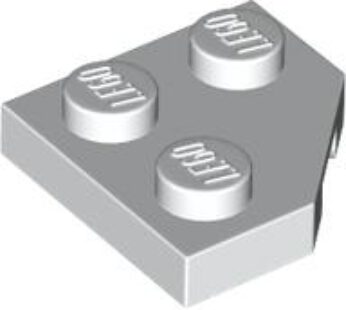 PLATE 2X2, CORNER, 45 DEG. (6176240) used