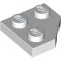 PLATE 2X2, CORNER, 45 DEG. (6176240) used