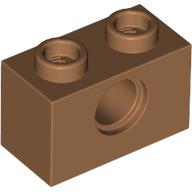 TECHNIC BRICK 1X2, Ø4.9 (6192920) used