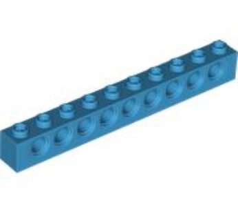 TECHNIC BRICK 1X10 Ø4.9 (6197913) used