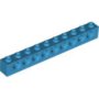 TECHNIC BRICK 1X10 Ø4.9 (6197913) used