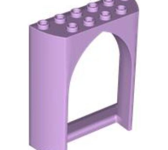 WALL 2X6X6, 1/2 CIRCLE, W/ CUT OUT (6209806) used