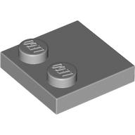 PLATE 2X2, W/ REDUCED KNOBS (6212077) used