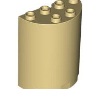 WALL ELEMENT, ROUND 2X4X4 (6232142) used