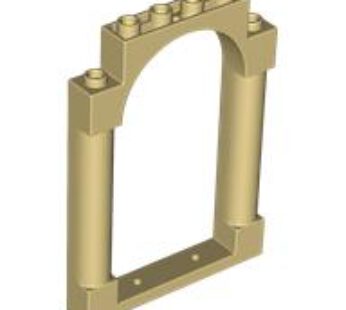WALL 1X6X7, W/ ARCH (6273864) used