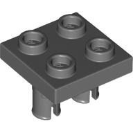 PLATE 2X2 INVERTED W. 2 SNAP (6284702) used