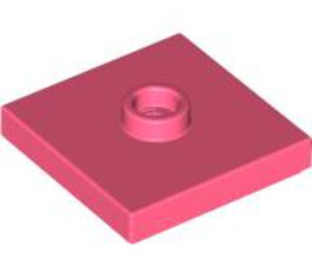 PLATE 2X2 W 1 KNOB (6287638) used