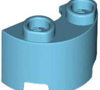 WALL ½ CIRCLE, 1X2, W/ 4.85 HOLE (6308034) used