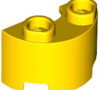 WALL ½ CIRCLE, 1X2, W/ 4.85 HOLE (6311385) used