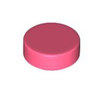 FLAT TILE 1X1, ROUND (6311436) used
