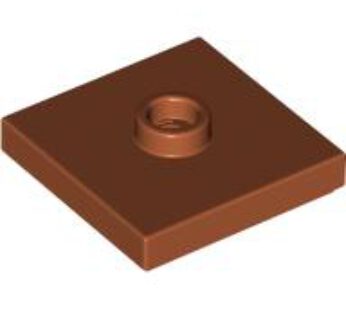 PLATE 2X2 W 1 KNOB (6315197) used