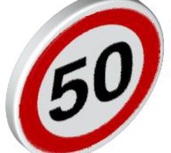 ROUND SIGN, 50 (6317588) used