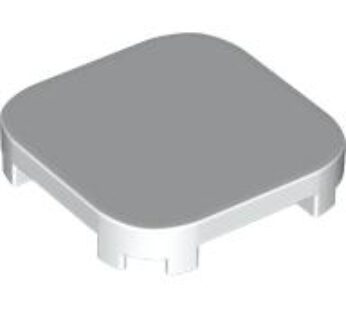 TILE 4X4X2/3, CIRCLE, W/O KNOBS (6321214) used