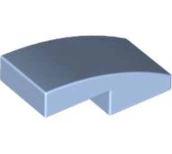 PLATE W. BOW 1X2X2/3 (6335524) used