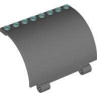 WALL W/ BOW 5X8X3 2/3 W/ CROSS HOLE (6345187) used