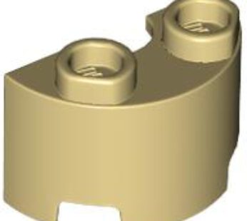 WALL ½ CIRCLE, 1X2, W/ 4.85 HOLE (6351413) used
