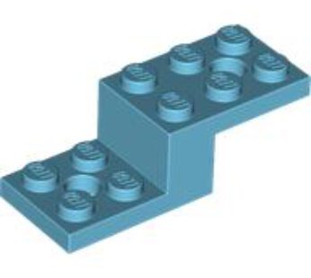 STONE 1X2X1 1/3 W. 2 PLATES 2X2 (6355732) used