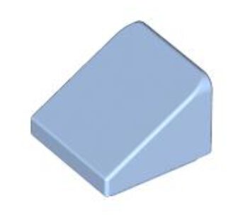 ROOF TILE 1X1X2/3, ABS (6372124) used