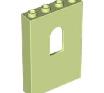 WALL 1X4X5 W/BOWED SLIT (6376316) used