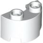 WALL ½ CIRCLE, 1X2, W/ 4.85 HOLE (6382983) used