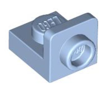 PLATE 1X1, W/ 1.5 PLATE 1X1, UPWARDS (6383095) used