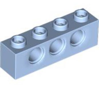 TECHNIC BRICK 1X4, Ø4,9 (6383136) used