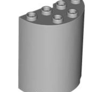 WALL ELEMENT, ROUND 2X4X4 (6393672) used