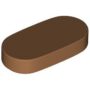 TILE 1X2, 1/2 CIRCLE (6399909) used