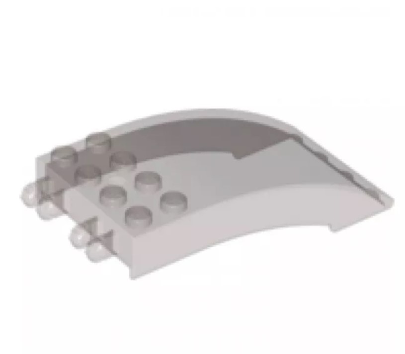 WINDSCREEN 8X4X2 Curved with Locking Dual 2 Fingers (4199601) used