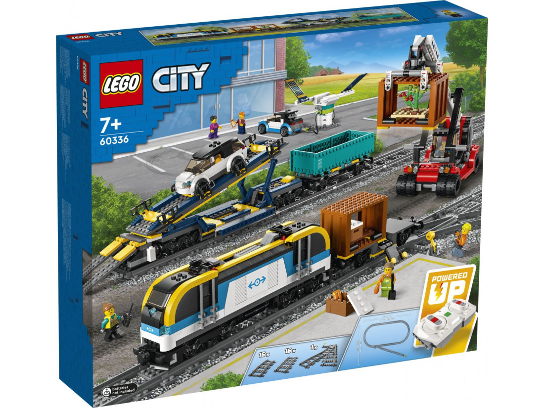LEGO City 60336 Товарний потяг (1153 деталі)