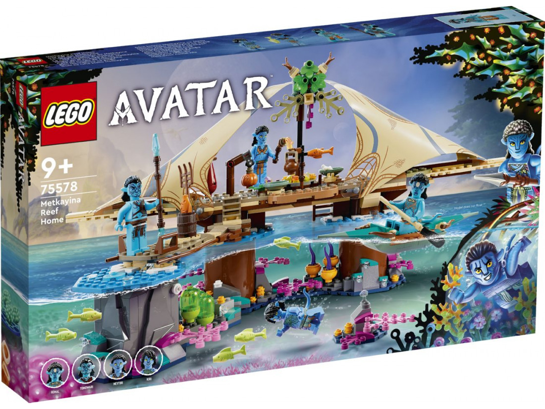 LEGO Avatar 75578 Дім Меткайїна на рифі (528 деталей)