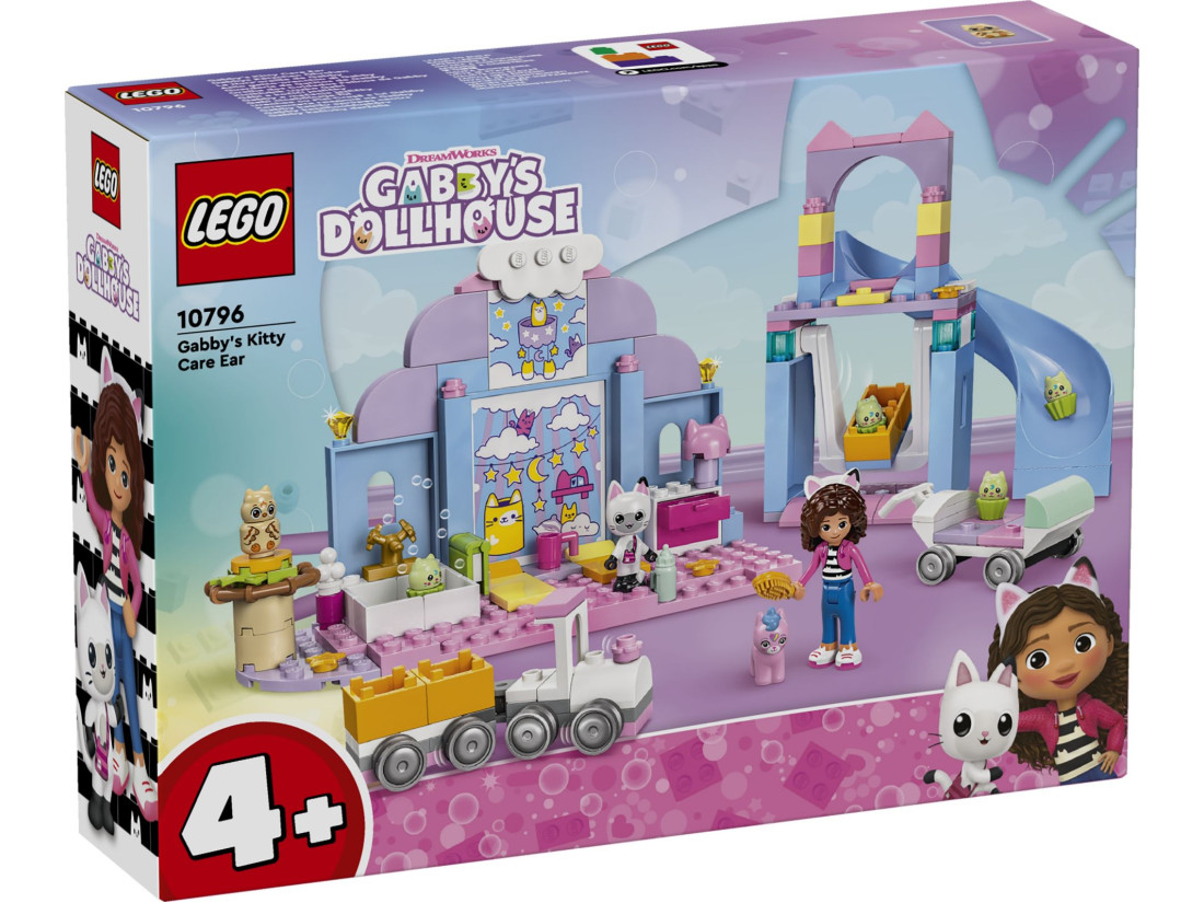 LEGO Gabby's Dollhouse 10796 Котяча турбота Габбі (165 деталей)