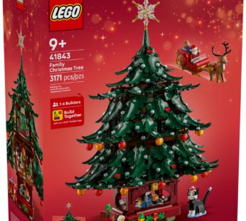 LEGO Icons 41843 Сімейна прикраса різдвяної ялинки (3171 деталь)